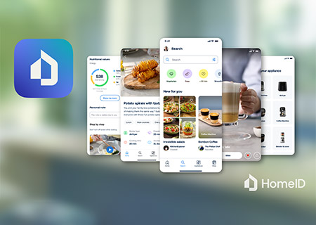 Bli inspirert og finn oppskrifter i HomeID-appen