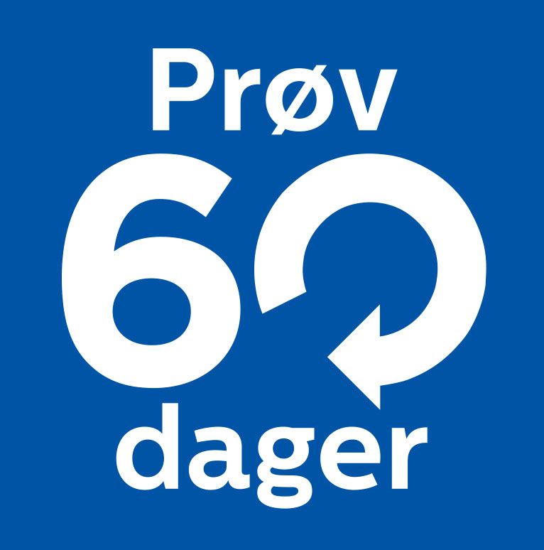 Philips forn&oslash;ydgaranti - 60 dager