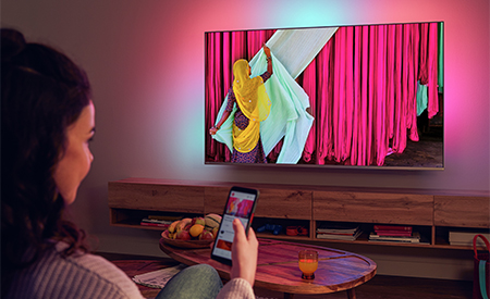 Fra smartenhet til Philips-smart-TV mobil