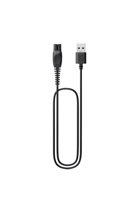 USB-A-ladende, strømadapter følger ikke med